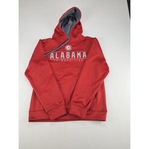 Alabama Crimson Tide Knights Apparel Red Pullover Hoodie Medium EUC embroidered